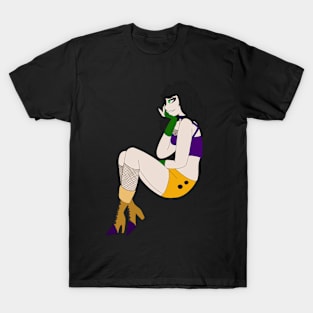 Goth Halloween Girl T-Shirt